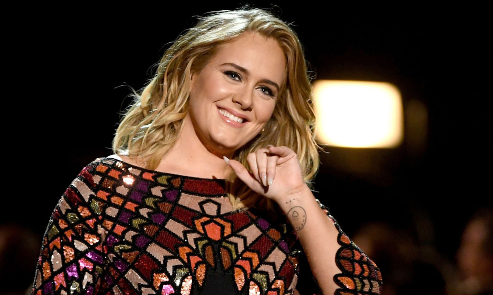  
Adele với vẻ ngoài mũm mĩm quen thuộc. (Ảnh: Instagram NV).