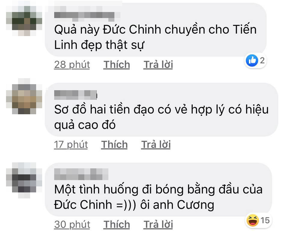  
Một số bình luận của CĐM. (Ảnh: Chụp màn hình).