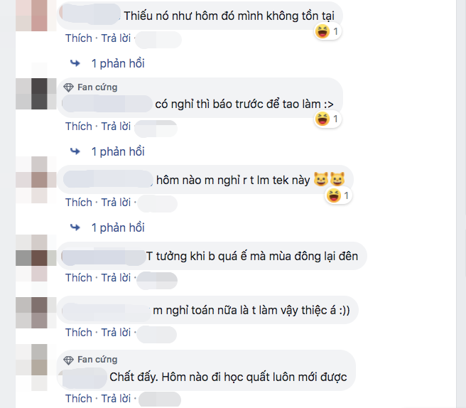  
Một số bình luận của cư dân mạng. (Ảnh chụp màn hình: FB)