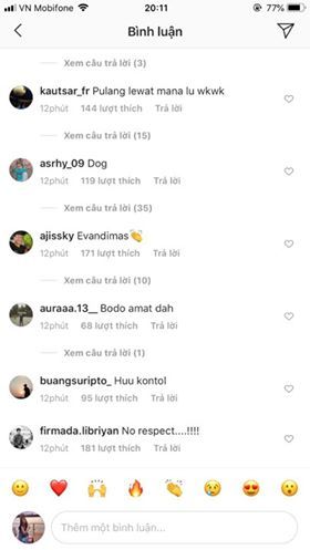 Văn Hậu lập cú đúp, CĐV Indonesia vào Instagram 