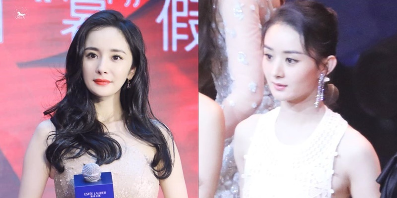  
Dương Mịch và Triệu Lệ Dĩnh sẽ hợp tác trong phim mới? (Ảnh: Weibo).
