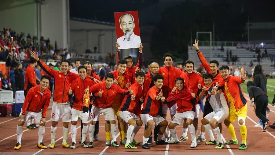  
ĐT U22 Việt Nam có chiến thắng lịch sử tại SEA  Games 2019.