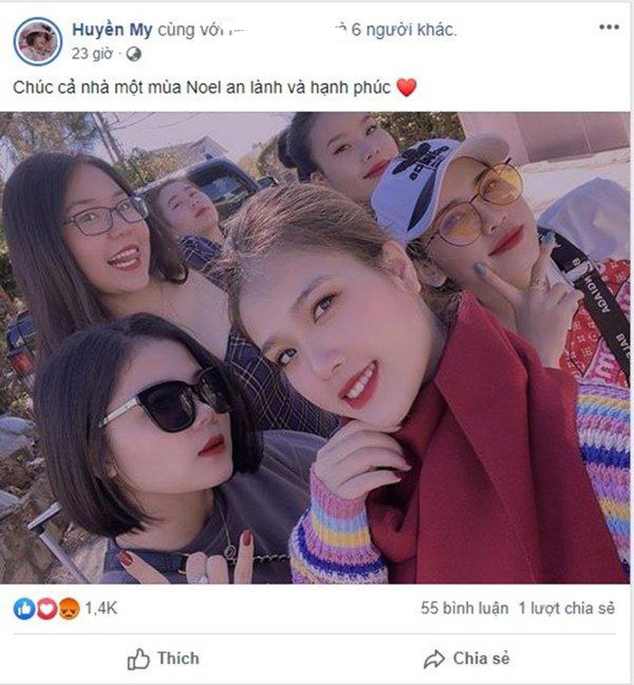  
Bạn gái tin đồn Quang Hải khoe ảnh du lịch Đà Lạt dịp Giáng sinh (Ảnh chụp màn hình)