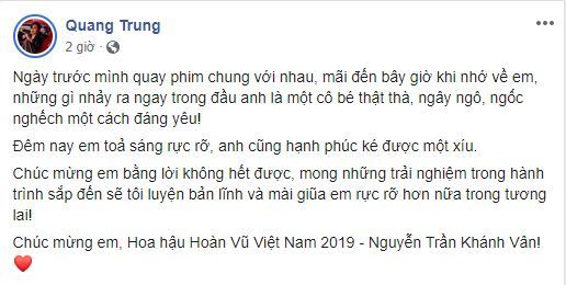 Sao Việt tưng bừng chúc mừng Nguyễn Trần Khánh Vân trở thành Hoa hậu - Tin sao Viet - Tin tuc sao Viet - Scandal sao Viet - Tin tuc cua Sao - Tin cua Sao