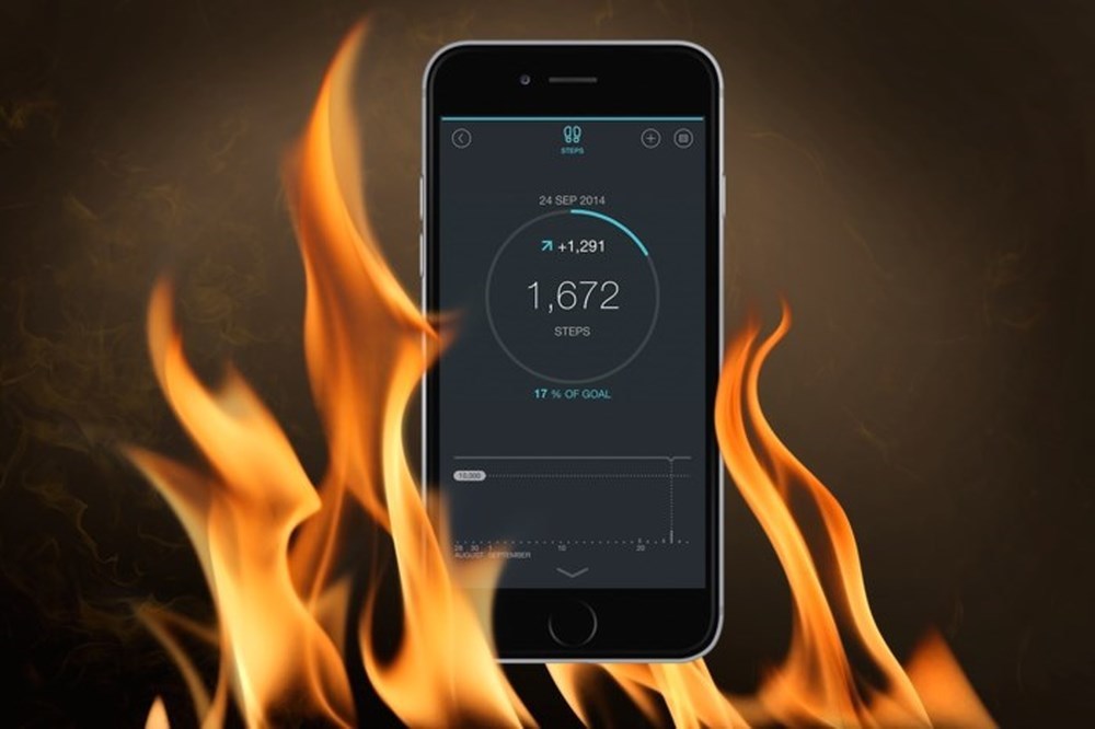  
iPhone thường gặp tình trạng nóng lên bất thường khi sạc