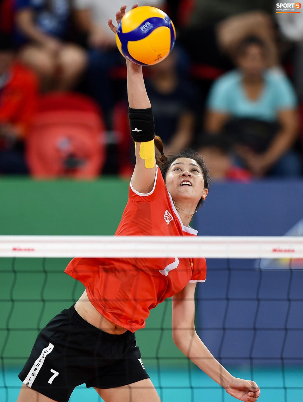  
ĐT nữ Việt Nam đã thi đấu nỗ lực trong trận chung kết. Ảnh: Sport 5
