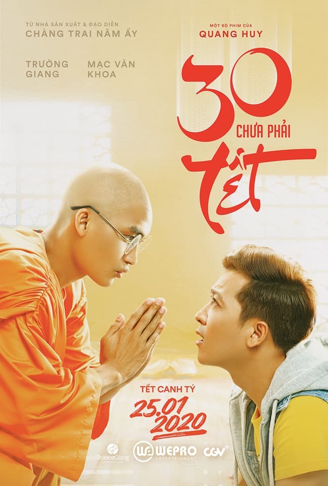  
Phim hài tết 2020 "30 chưa phải Tết" với sự tham gia của Trường Giang