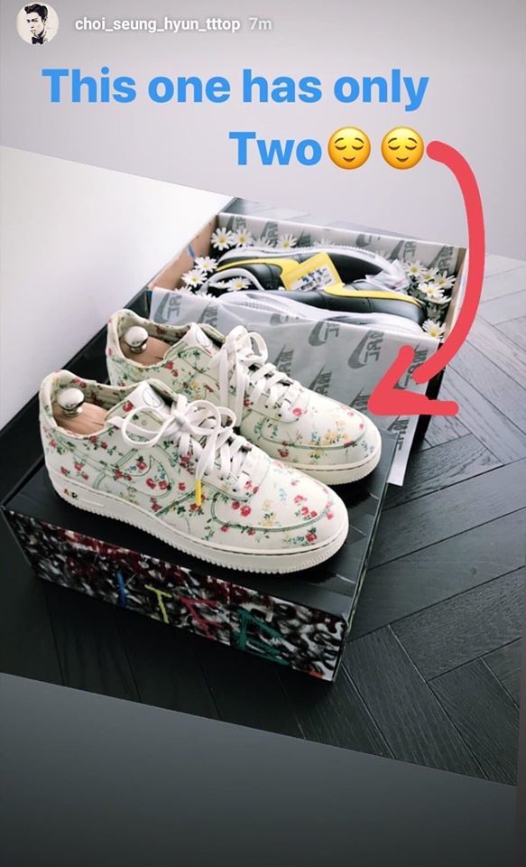 Đôi giày của G-Dragon 