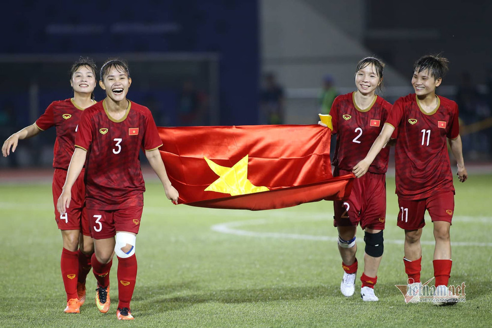  
Việt Nam giành chiến thắng 1 cách vinh quang. (Ảnh: Vietnamnet) 