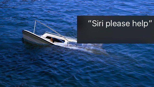  
Lại một lần nữa Siri đã cứu sống được các ngư dân ngoài đại dương.