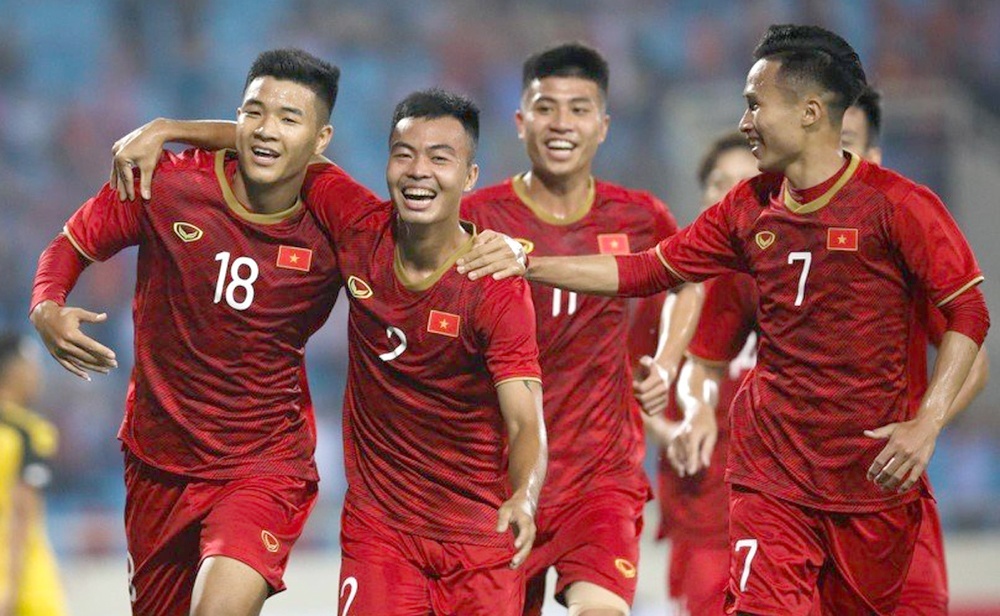  
Các cầu thủ Việt Nam đã có những bước tiến vượt bậc trong những trận đấu vừa qua. (Ảnh: Realtimes)