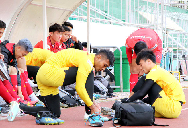  
Các cầu thủ của U23 Việt Nam vẫn còn lượt loại cuối cùng trên đất Thái Lan. (Ảnh: Sport5).