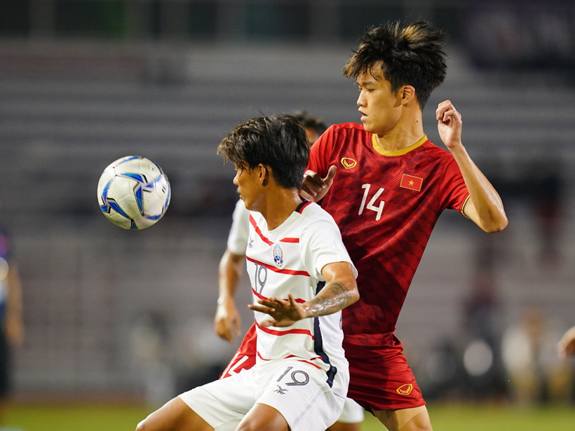  
Việt Nam chạm trán Campuchia ở trận bán kết hai của SEA Games 2019.