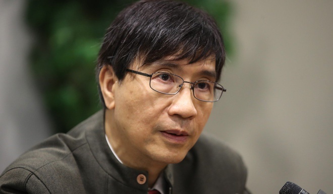  
Giáo sư Yuen Kwok-yung tại Đại học Hong Kong.