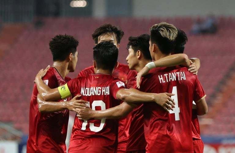  
Trận đấu giữa U23 Việt Nam và U23 Triều Tiên kết thúc với tỷ số 2-1