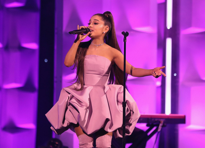 
Ariana Grande từng bị loại oan uổng tại Grammy 2018. Ảnh: ABC