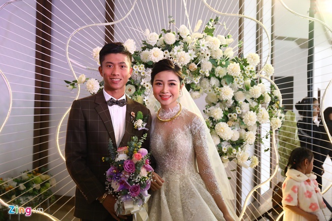  
Hôn lễ của cặp đôi xứ Nghệ diễn ra vào ngày 30/1 vừa qua (Ảnh: Zing.vn)