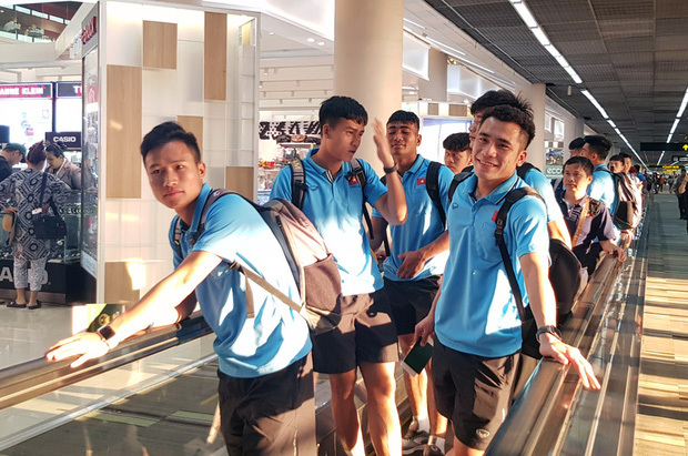  
U23 Việt Nam được tiếp đón rất chu đáo từ Bangkok cho đến Buriram.
