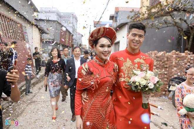  
Đám cưới của Duy Mạnh là sự kiện được nhiều người chờ đòn (Ảnh: Zing.vn)