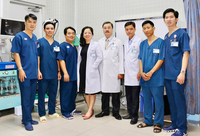  
Bác sĩ Vân Thanh và ekip đã cùng nhau cứu sống nhiều trường hợp nguy kịch (Ảnh: Phụ nữ Việt Nam)