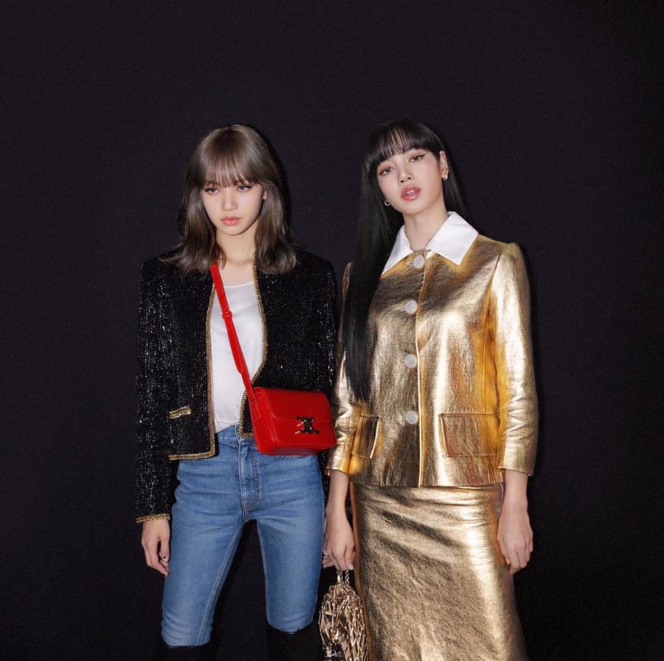  
Lisa (BLACKPINK) khi có thêm "chị em sinh đôi" tại Milan Fashion Week 2020