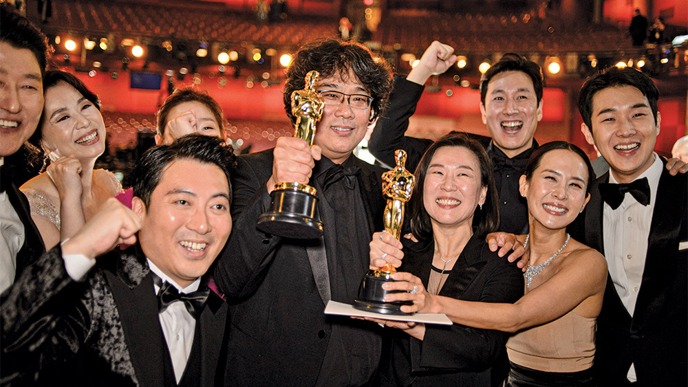  
Chiến thắng rực rỡ của Parasite đã làm nên lịch sử cho điện ảnh châu Á. Ảnh: NY Times