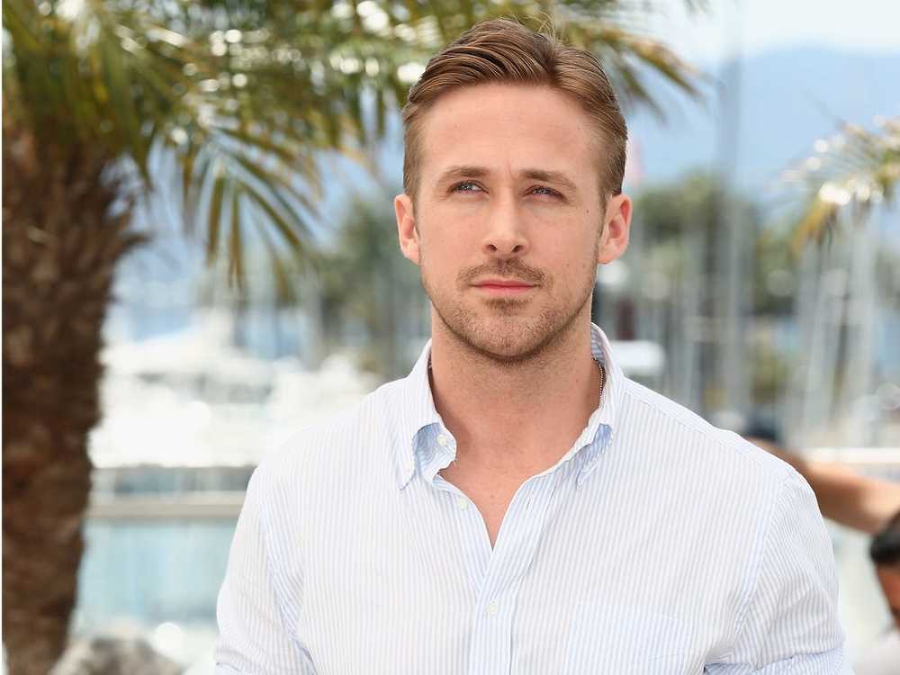  
Ryan Gosling ghi điểm bằng chiếc mũi "độc nhất vô nhị". (Ảnh: Popbuzz)