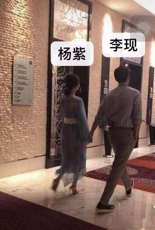 
Chưa biết thật giả ra sao nhưng Lý Hiện và Dương Tử khá thân thiết với nhau nơi hậu trường. (Ảnh: Weibo).
