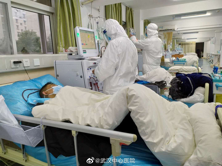  
Toàn bộ chi phí điều trị cho người nhiễm Covid-19 tại Trung Quốc sẽ được miễn phí. (Ảnh: Weibo).