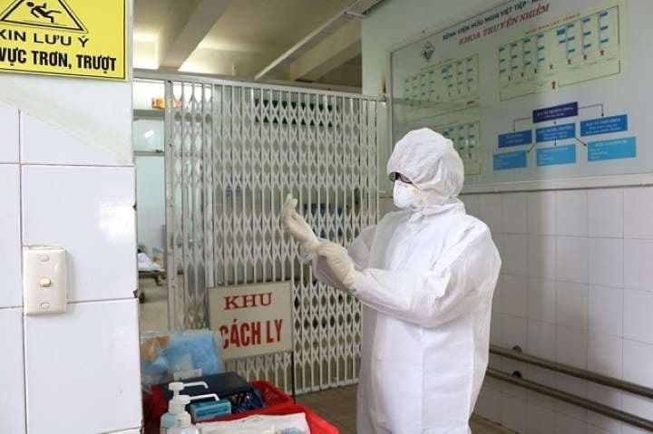 
TP. Đà Nẵng tiếp tục công tác cách li an toàn đối với bệnh nhân. (Ảnh: Dân Trí) 