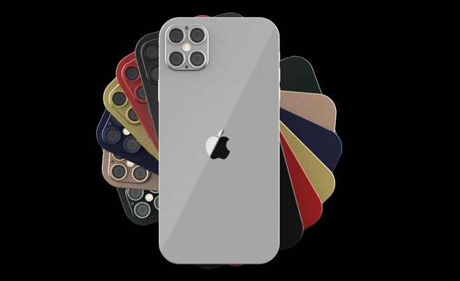  
Các màu cũng như kiểu dạng dự kiến của iPhone 12. (Nguồn ảnh: ConceptsiPhone)