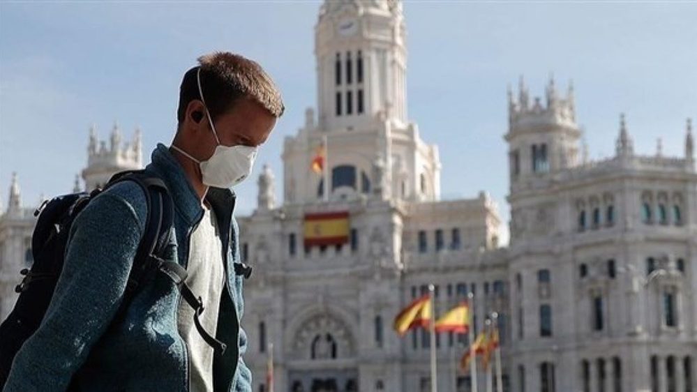  
Tây Ban Nha đã có lệnh hạn chế đi lại do dịch Covid-19. (Ảnh: Daily Mail).