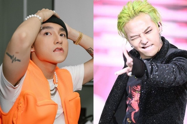  
Sơn Tùng lại bị so sánh với G-Dragon - Ảnh: Internet.