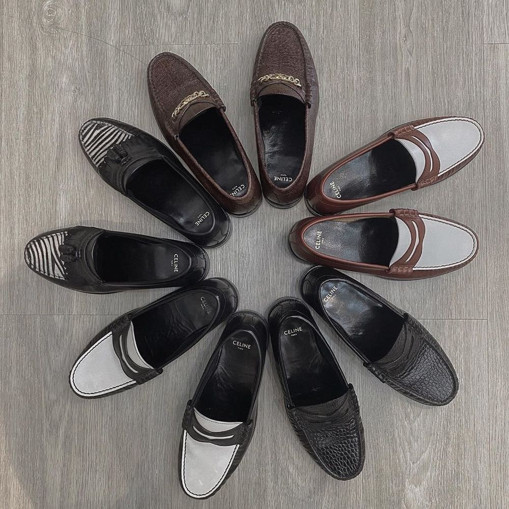  
Anh khoe 5 đôi giày vừa mua đang chiếm số lượng ngày càng lớn trong BST đồ hiệu của anh. (Ảnh: Instagram)