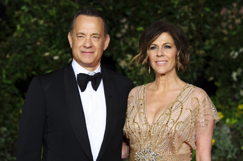  
Tom Hanks và vợ. (Nguồn ảnh: Variety)