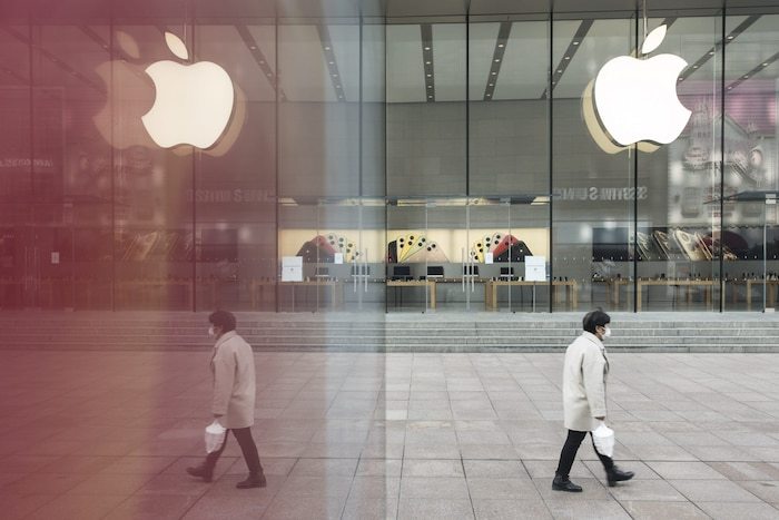  
Apple khuyến khích nhân viên làm việc tại nhà thay vì tới công ty (Ảnh: Bloomberg)