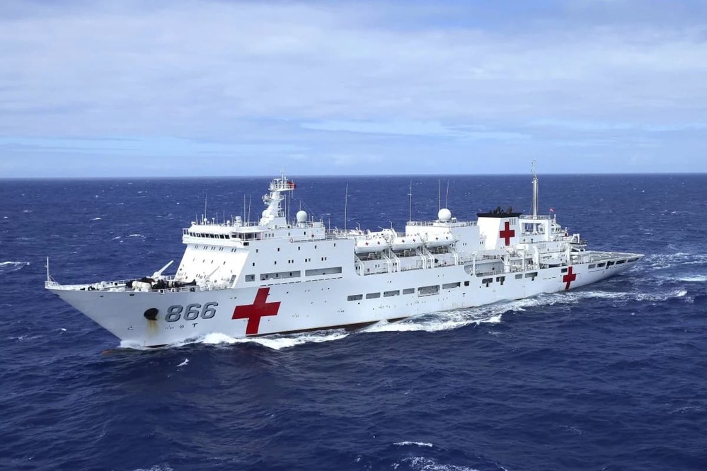  
Daishandao của hải quân Trung Quốc là tàu bệnh viện duy nhất của đất nước, nhưng điều đó có thể sắp thay đổi. (Ảnh: Reuters)