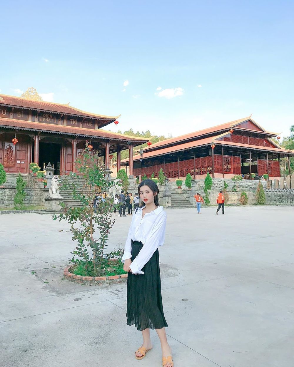  
Thiền viện trúc lâm Đạo Nguyên là nơi du lịch tâm linh nổi tiếng Đắk Nông. (Ảnh: Vyvy)