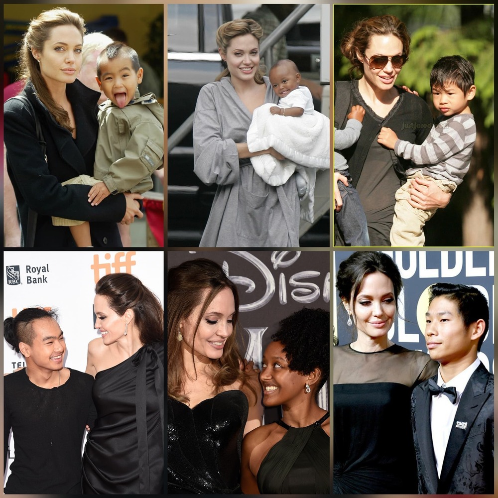  The three children adopted by Angelina Jolie have all grown up. (Photo: Bao Thai Tran)