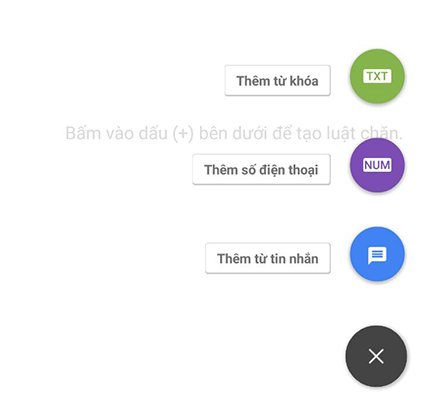  
Chặn tin nhắn rác trên điện thoại bằng ứng dụng Laban SMS có 3 tính năng cơ bản tùy bạn chọn - Ảnh minh họa