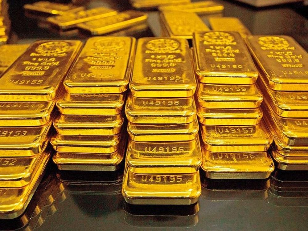  
Vàng trong nước tăng mạnh từ 500 - 600 nghìn đồng/lượng. (Ảnh: VTC)