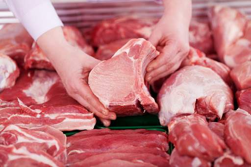  
Thịt heo ở khu vực tỉnh Thái Bình đang ở mức cao nhất trên toàn quốc với giá 92 nghìn đồng/kg. (Ảnh: VTC)