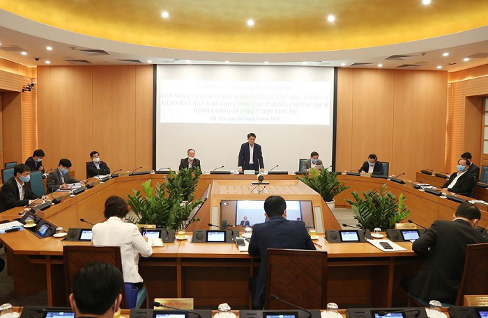  
Ông Nguyễn Đức Chung phát biểu tại phiên họp sáng ngày 6/4. (Ảnh: TTXVN)