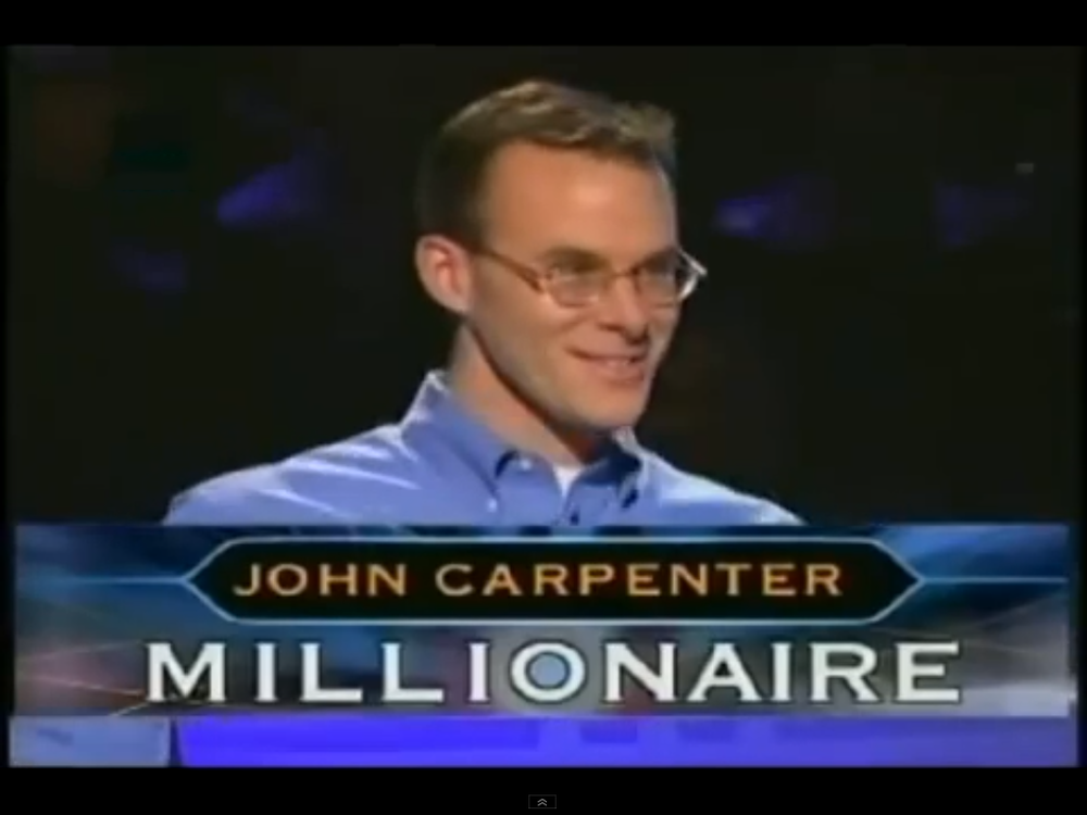  
Bạn có biết cuộc sống của chàng trai từng thắng 1 triệu USD "Ai là triệu phú Mỹ" hiện tại ra sao chưa? (Ảnh chụp màn hình)