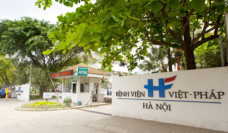  
Bệnh nhân đã từng đến khám tại bệnh viện Việt Pháp. (Ảnh: Báo Sức khỏe và Cộng đồng).