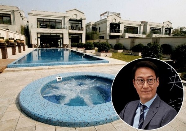  
Căn biệt thự bán lỗ vốn hơn 50 tỷ đồng của Lê Minh thời điểm ông nợ nần chồng chất. (Ảnh: Weibo)