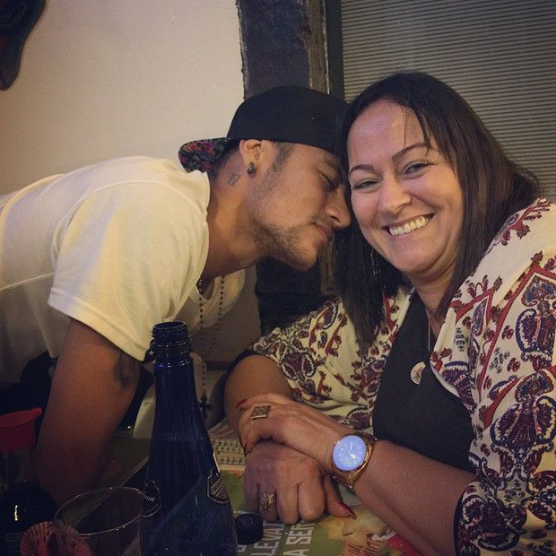  
Được biết Neymar là người cực kỳ yêu thương mẹ. (Ảnh: Instagram)