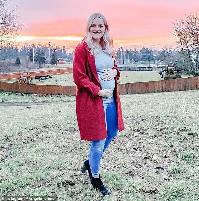  
Cô phát hiện ra mình nhiễm Covid-19 khi đang ở tuần thứ 33 của thai kì. Ảnh: Instagram
