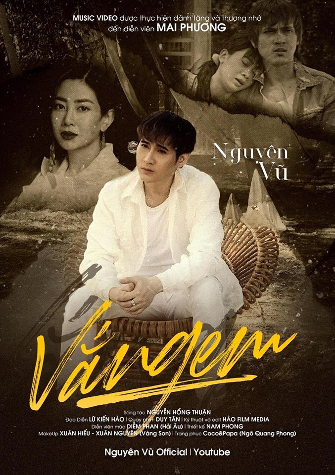  
Nguyên Vũ thực hiện MV tri ân Mai Phương, poster vừa mới được công bố (Ảnh: FB nhân vật).