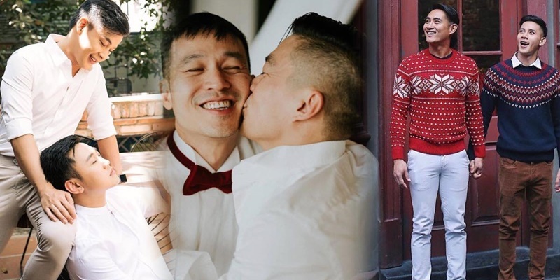  
Những cặp đôi viên mãn trong cuộc tình đồng giới. Ảnh: Instagram